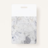 Badge lanyard de marbre (Dos)