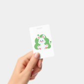 Badge Lapin de dessin animé splash (Manuel / portable)