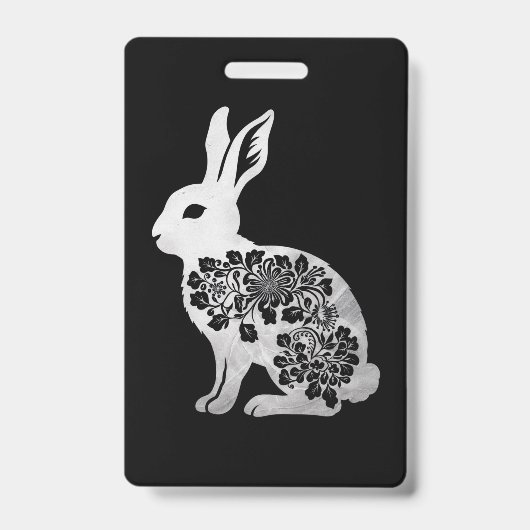 Badge Lapin de Pâques (Avant)