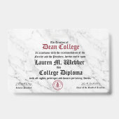 Badge Lauren M. Webber (Avant)