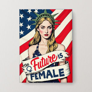 Badge L'avenir est féminin