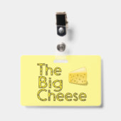 Badge Le Big Cheese Wedge de Swiss (Avant avec clip)