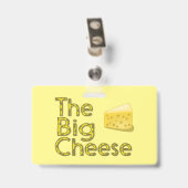 Badge Le Big Cheese Wedge de Swiss (Arrière avec clip)