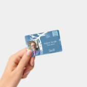 Badge Le Bleu Steward - Insigne de nom horizontal (Handheld)