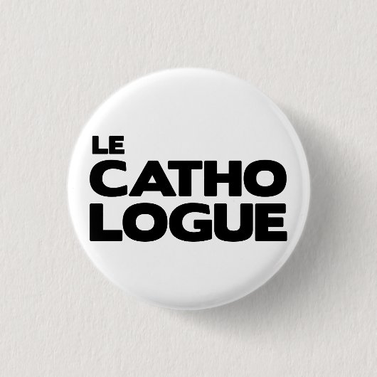 Badge "Le Cathologue" (Devant)
