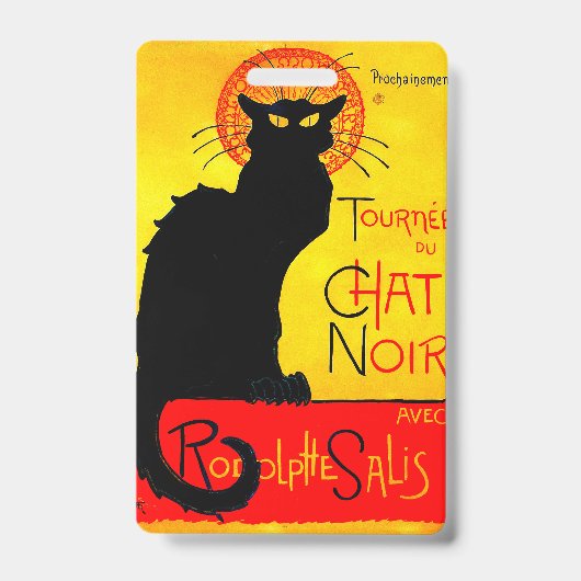 Badge Le Chat Noir Vintage (Avant)