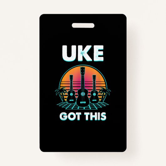 Badge Le Guitariste Uke A Obtenu Cet Anniversaire (Devant)