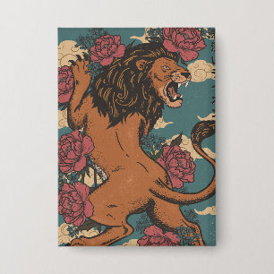 Badge Le Lion Gracieux