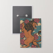 Badge Le Lion Gracieux (Recto/Verso)
