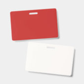 Badge Le modèle vide de do-it-yourself AJOUTENT l'image (Recto et verso)