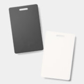 Badge Le modèle vide de do-it-yourself ajoutent votre (Front & Back)