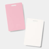 Badge Le modèle vide de do-it-yourself ajoutent votre (Recto et verso)