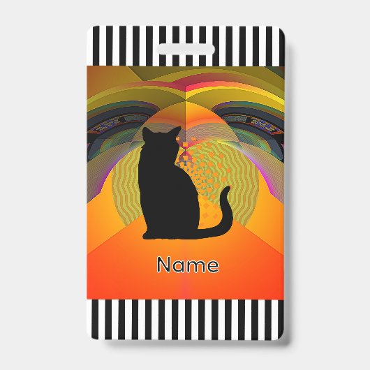 Badge Le monde des chats (Avant)