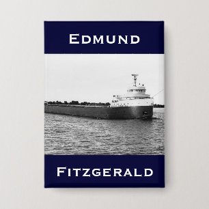 Badge L'Edmund Fitzgerald sur la rivière St. Clair