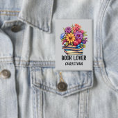Badge Les amateurs de livres mignons (Insitu)