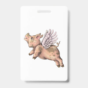 Badge Les cochons volent