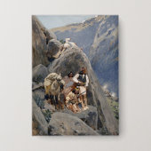 Badge Les guerriers d'Apache : une embuscade sur la cava (Recto)