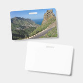 Badge Les montagnes d'Anaga (Avant & arrière)