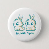 Badge Les petits lapins (Devant)