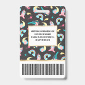 Badge Les Stars de la Florale (Dos)