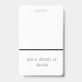 Badge létard géométrique (Arrière)