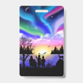 Badge L'étreinte de la nature (Arrière)