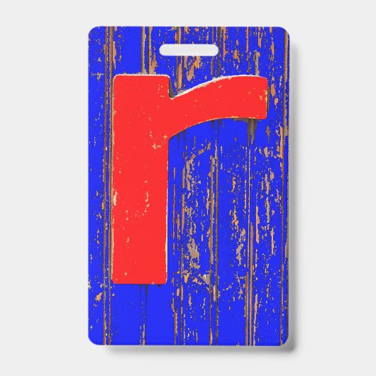 Badge Lettre r (Face)