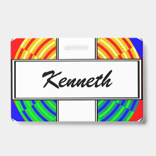 Badge Lever du soleil numérique par Kenneth Yoncich