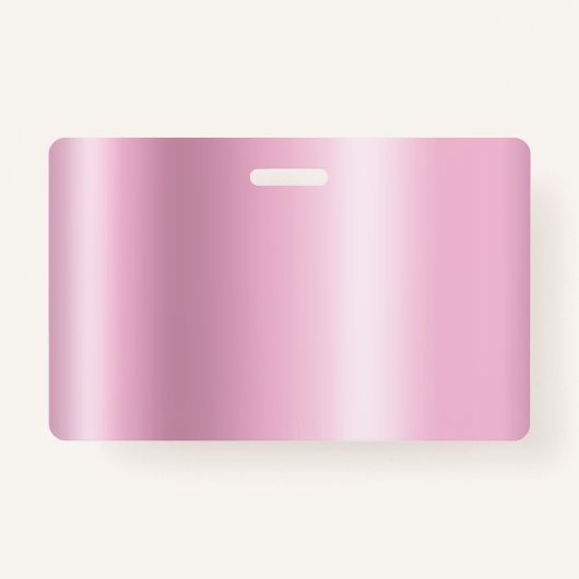 Badge Light Pink Glitter Drips Shimmer (Dos)