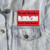 Badge Lisez des livres, n'interdisez pas les livres (Insitu)