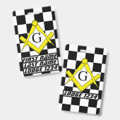 Badge Loge maçonnique (Recto et verso)