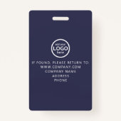 Badge Logo code-barre d'événement VIP All Access personn (Dos)