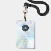 Badge Logo d'affaires VIP All Access Pass (Arrière avec lanière)