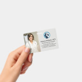 Badge Logo de gynécologue obstétricien | Médecin sourian (Manuel / portable)