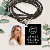 Logo de la société de photo personnalisée Nom de l