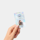 Badge Logo de l'entreprise Code QR de l'employé - ID pho (Manuel / portable)