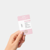 Badge Logo de l'étudiant privé pour l'école à domicile (Manuel / portable)