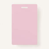 Badge Logo de l'étudiant privé pour l'école à domicile (Dos)