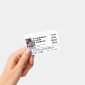 Badge Logo de l'hôpital de la pièce d'urgence infirmière (Handheld)