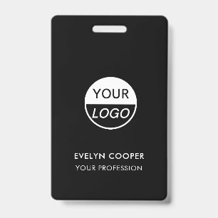 Badge Logo de l'ID entreprise Personnel de l'employé d