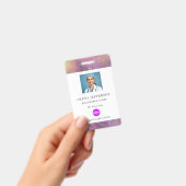 Badge Logo de l'infirmière autorisée par l'aquarelle (Manuel / portable)