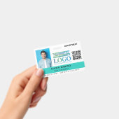 Badge Logo de l'œuf de rouge-gorge brillant Photo Code Q (Manuel / portable)