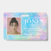 Badge Logo de marque personnelle Insigne Abstrait modern (Arrière)