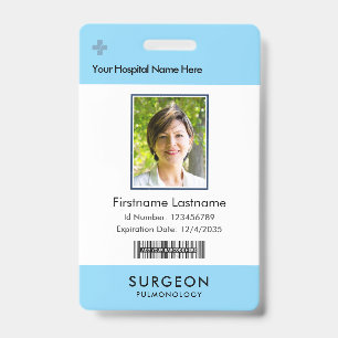 Badge Logo de votre entreprise de soins de santé Nom du