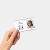Badge Logo d'entreprise et écran de veille de l'employé (Manuel / portable)