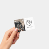 Badge Logo d'entreprise moderne | ID employé professionn (Manuel / portable)