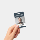 Badge Logo d'entreprise moderne Photo d'identification d (Manuel / portable)