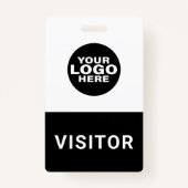 Badge Logo d'entreprise personnalisé - Carte d'identité (Dos)