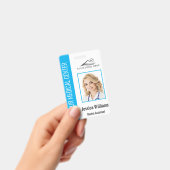 Badge Logo du bureau des dentistes - ID photo de l'emplo (Handheld)