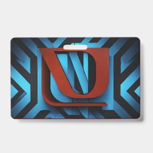 Badge Logo Fierce Netflix sur Arrière - plan noir et ble